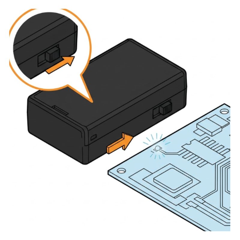 ELEGOO Smart Robot Car V4 step 23: Switch it on
