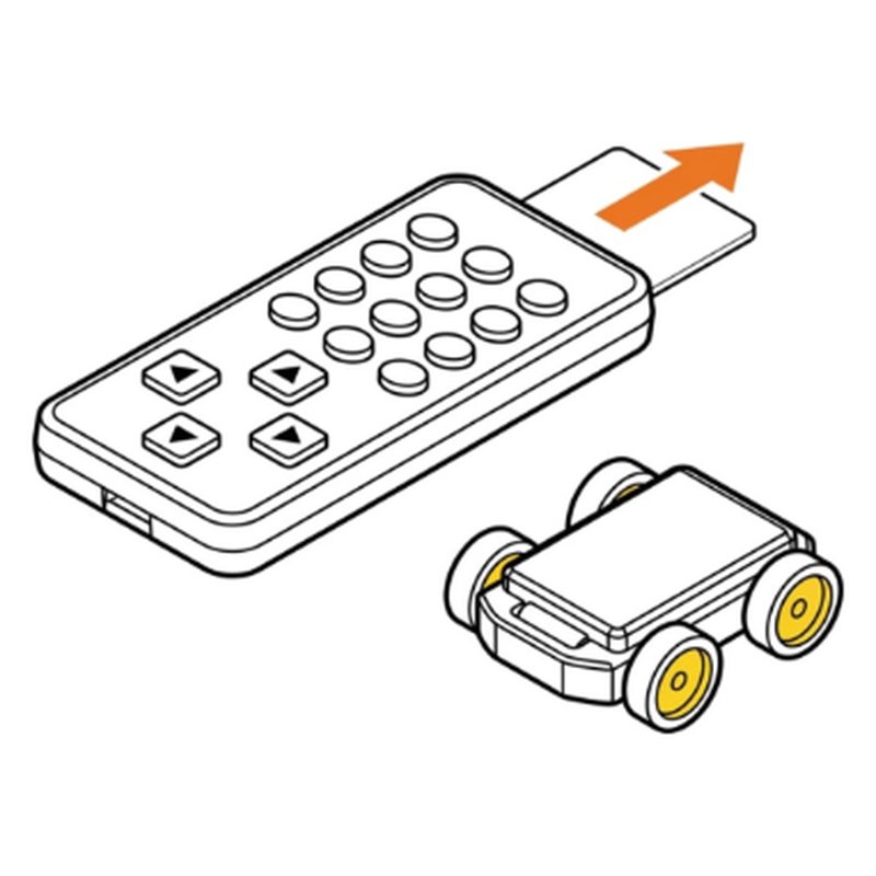 ELEGOO Smart Robot Car V4 step 24: Drive with the remote
