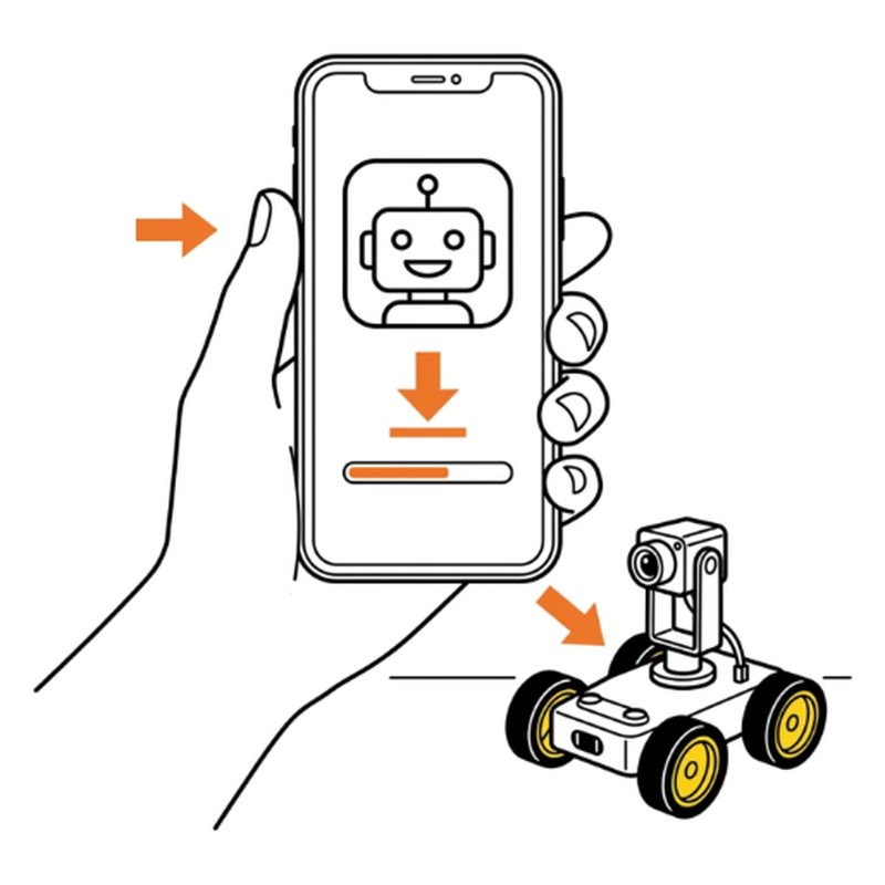 ELEGOO Smart Robot Car V4 step 25: Get the app