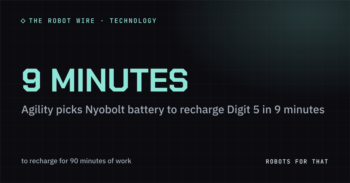 9 minutes: to recharge for 90 minutes of work