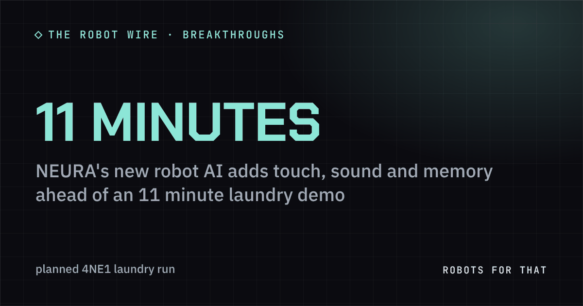 11 minutes: planned 4NE1 laundry run